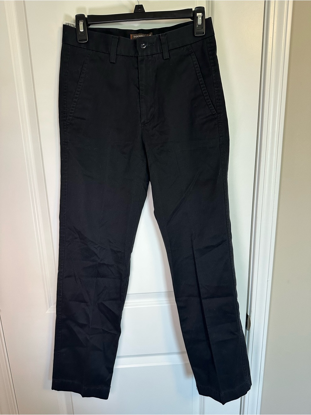Dockers Men's Black Chinos